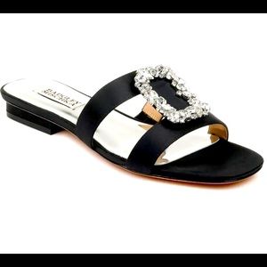 Badgley Mischka Jeweled Slides